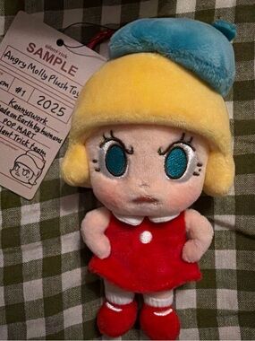 Pop Mart Angry Molly Sample #1 Plush